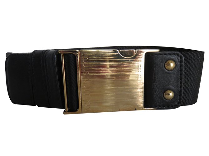 Louis Vuitton Cinturones Negro  ref.18446