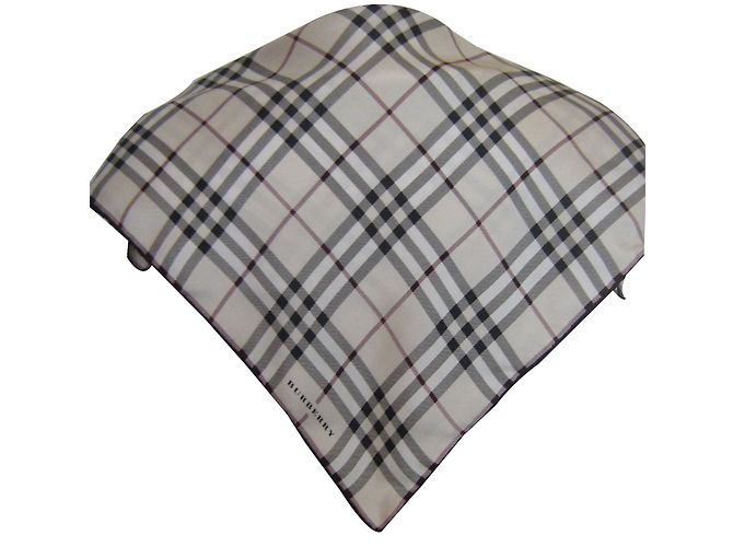 Burberry gavroche check classico Beige Seta