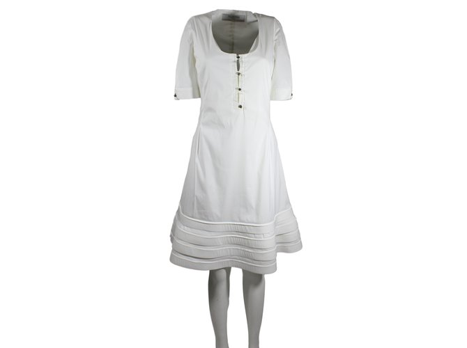 Valentino Dress White  ref.18554