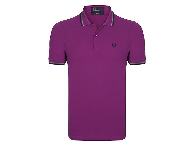 Fred Perry Polo roxo