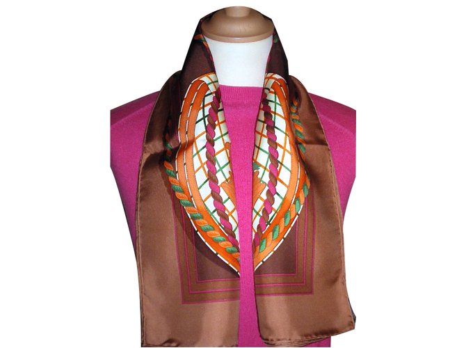 Hermès Scarves Multiple colors Silk  ref.18718