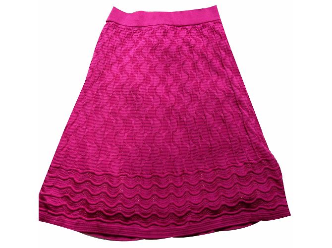 Falda de malla rosa M Missoni Talla 38