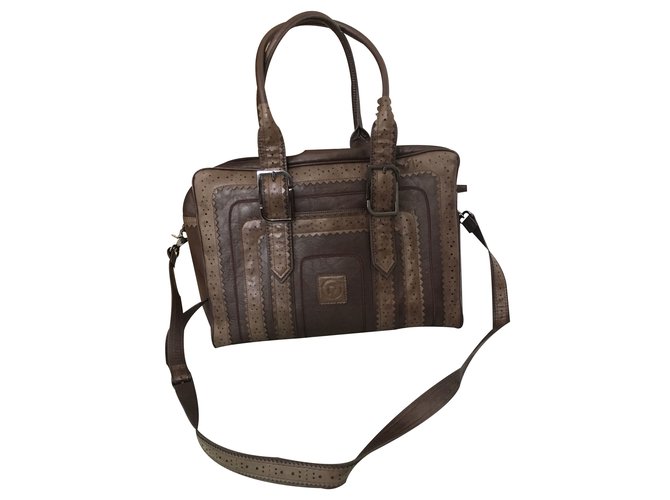Autre Marque Bags Briefcases Brown Leather  ref.18908