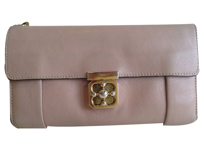 Chloé Chloe Elsie zipped wallet Leather  ref.18916