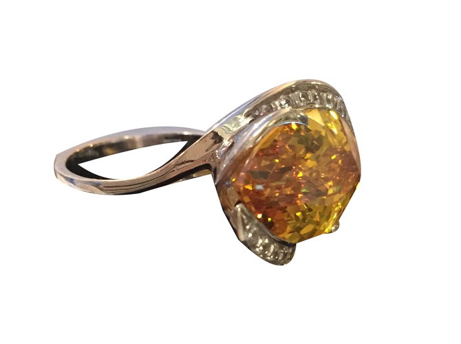 inconnue Rings Caramel White gold  ref.19114