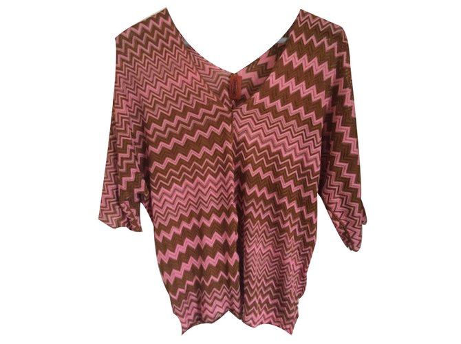Missoni Knitwear Pink Viscose  ref.19201
