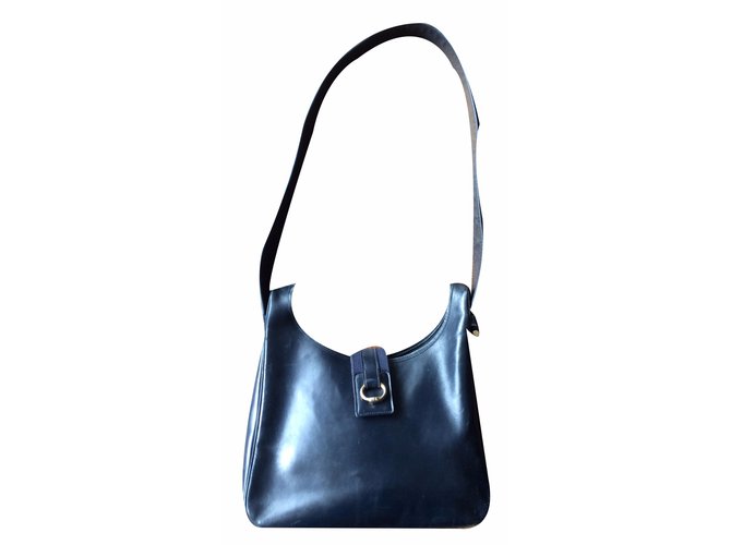 Hermès Handtaschen Blau Leder  ref.19288