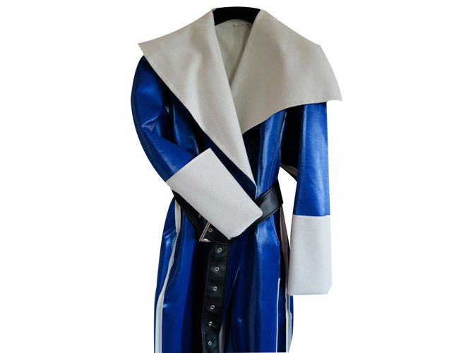 Céline Coat Blue  ref.19320