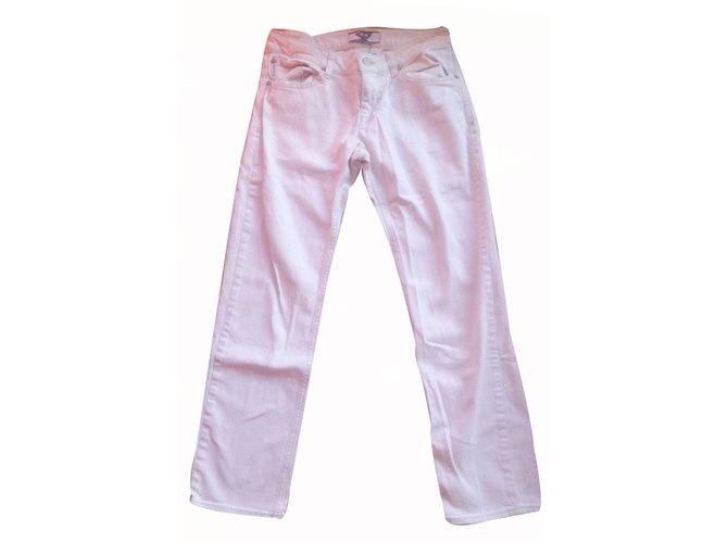 Armani Jeans Jean's Armani Junior White Cotton  ref.19420