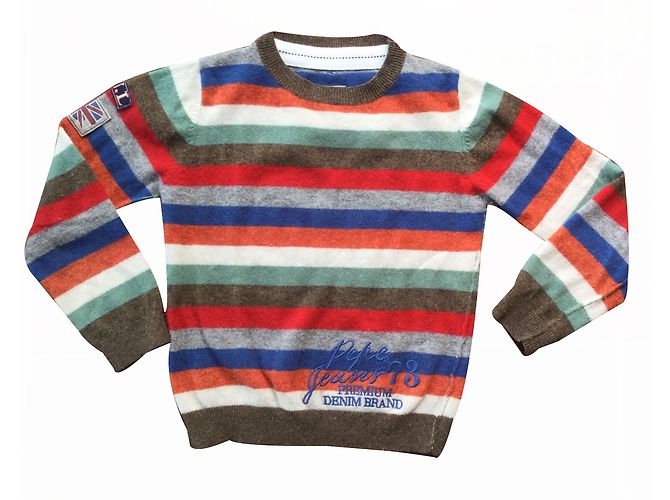 Pepe Jeans Bunter Pullover Junge 8 Jahre Mehrfarben