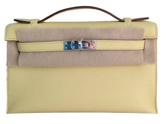 Kelly Hermès Clutch-Taschen Gelb