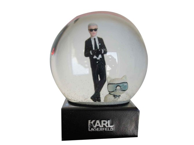 Karl Lagerfeld Snow ball Multiple colors Glass  ref.19872