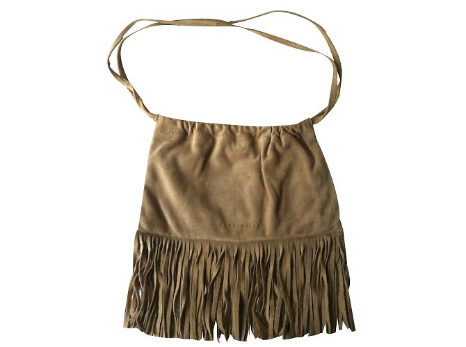 Autre Marque Coccinelle Borsa in Scamosciato Beige