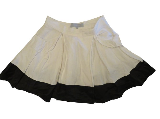 Falda Alexander Wang de algodón blanco 
