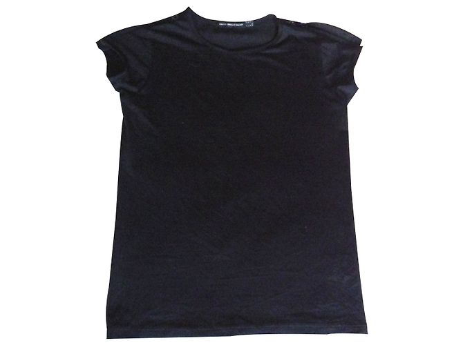 Marithé et François Girbaud T-shirt black polyamide