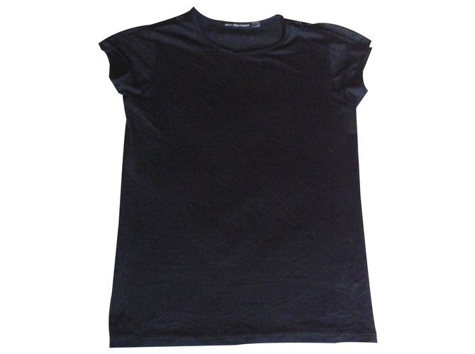 Marithé et François Girbaud T-shirt Black Polyamide  ref.20256