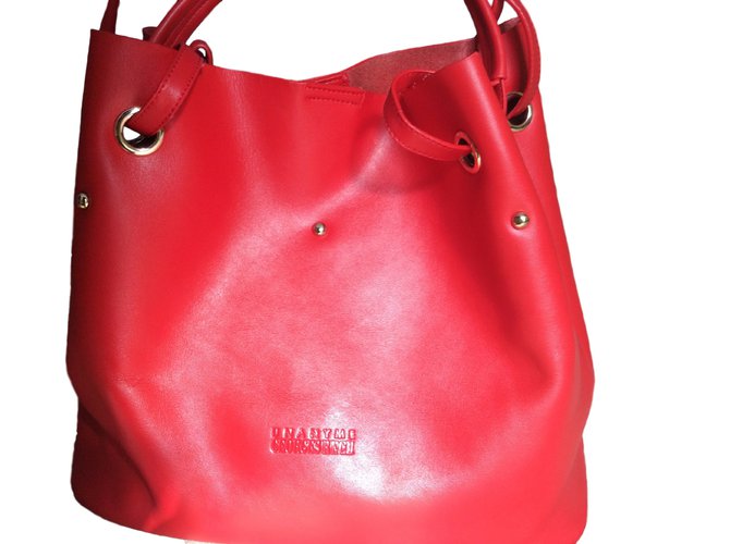 Unanyme Georges Rech Cuir Rouge  ref.20320