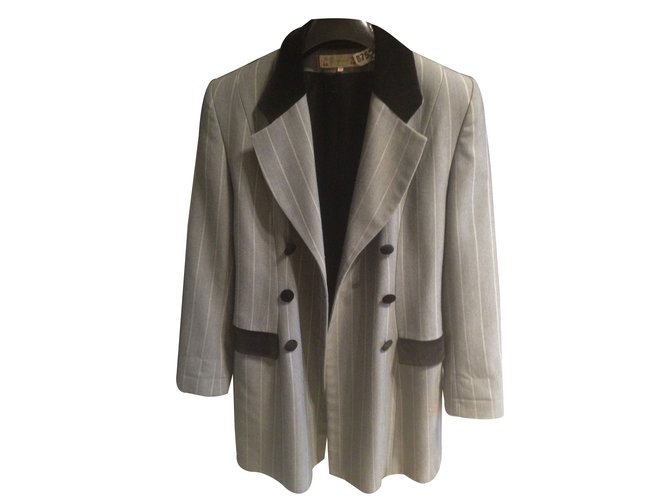 Bonpoint Jacke Grau Polyester Größe 38