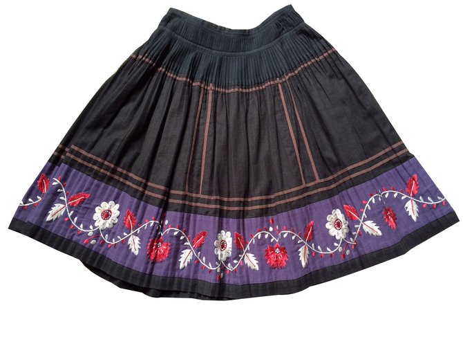 Cacharel Skirt Linen  ref.20380