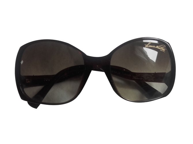 Louis Vuitton Oculos escuros Marrom Triacetato  ref.20416