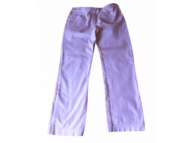 Weekend Max Mara Jeans Bianco sporco Cotone  ref.20548
