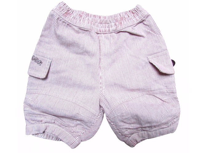 Baby Dior Shorts Red Cotton  ref.20563