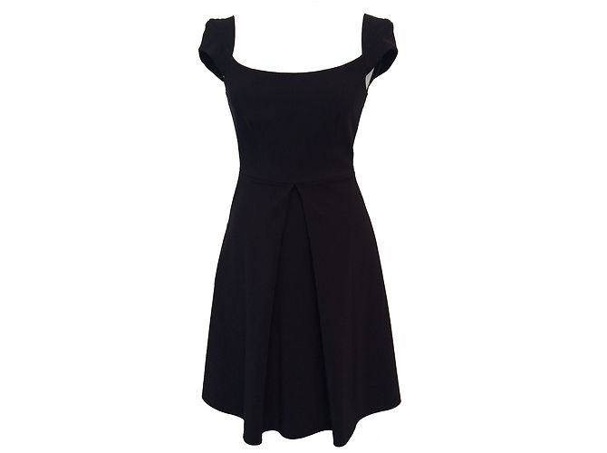 Pinko Kleid aus Neopren Schwarz