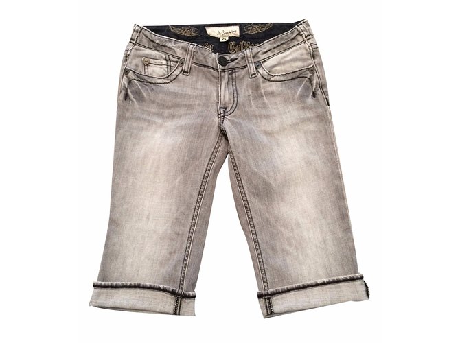 Autre Marque Shorts Grey Cotton  ref.20664