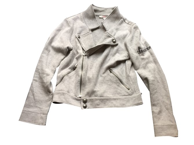 Jean Paul Gaultier Coats outerwear Grey Cotton  ref.20680