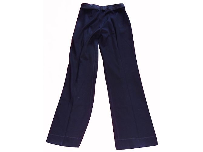 Gucci Black Wool Pants Size 42