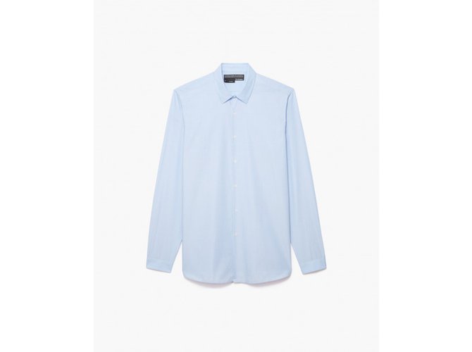 The kooples brand new slim fit formal shirt Blue Cotton  ref.21005