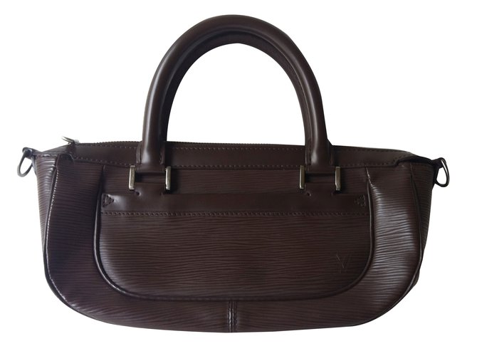 Louis Vuitton DHANURA Brown Leather  ref.21016