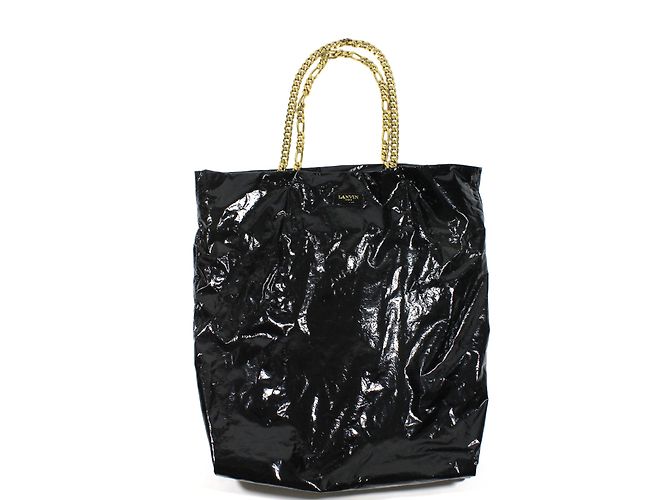 Lanvin Bolsa de papel negro