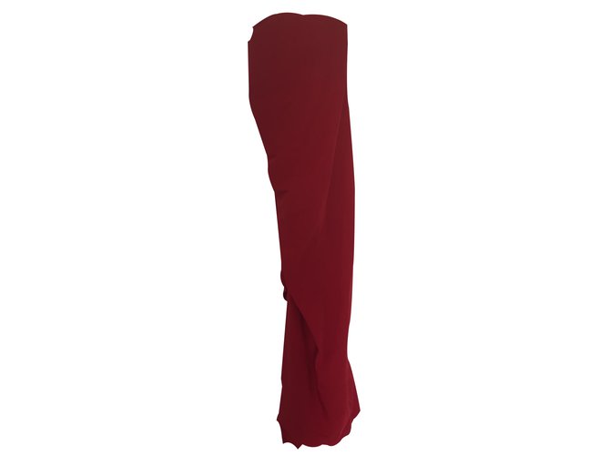 Lanvin Nachtkleid Rot Baumwolle  ref.21031