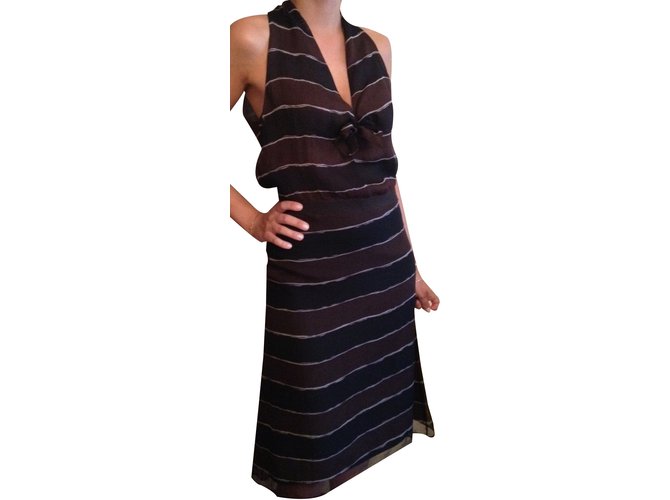 Prada Dresses Multiple colors Silk  ref.21034
