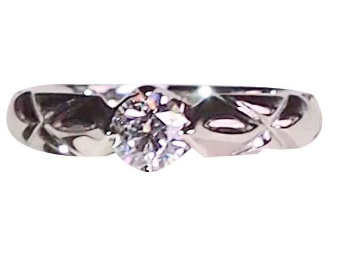 Chanel Solitaire Diamond Platinum  ref.21155