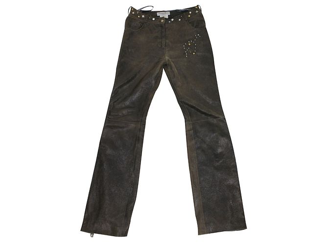 Dior Calça de couro