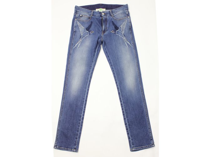 Stella Mc Cartney Jeans Blau Baumwolle  ref.21230