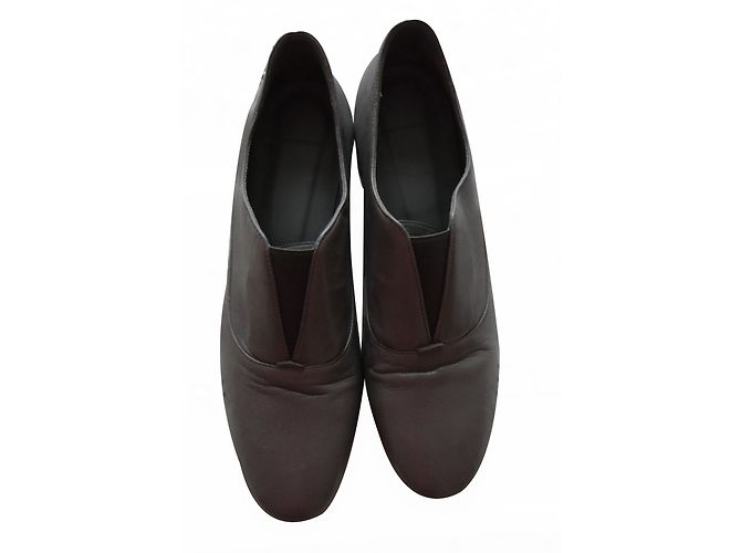 Richelieu Gerard Darel en cuir taupe Taille 39