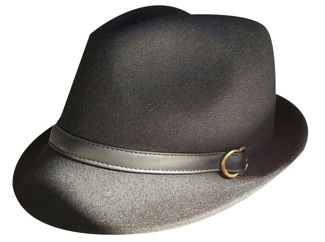 Gucci chapéu Preto Raio  ref.41164