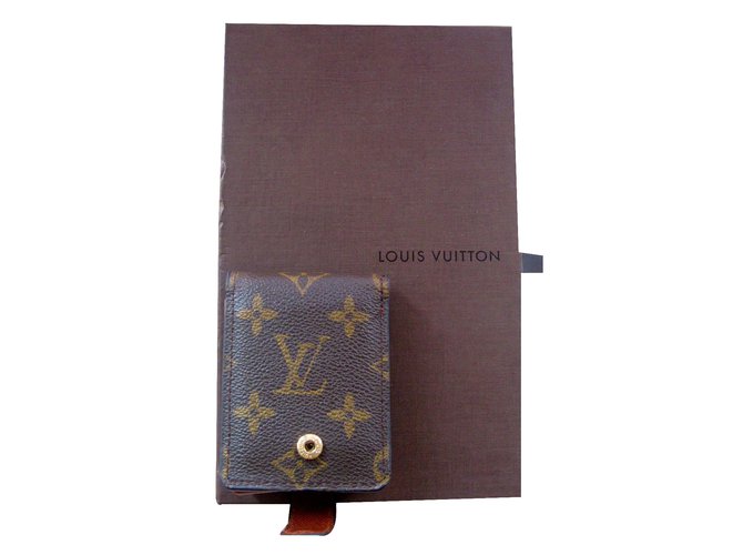 Louis Vuitton cosmetic case with mirror Brown ref.22016 - Joli Closet