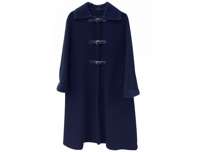 Hermès Coat Black Wool  ref.22146