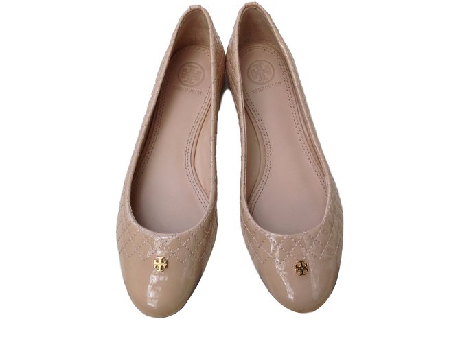 tory burch patent leather ballet flats