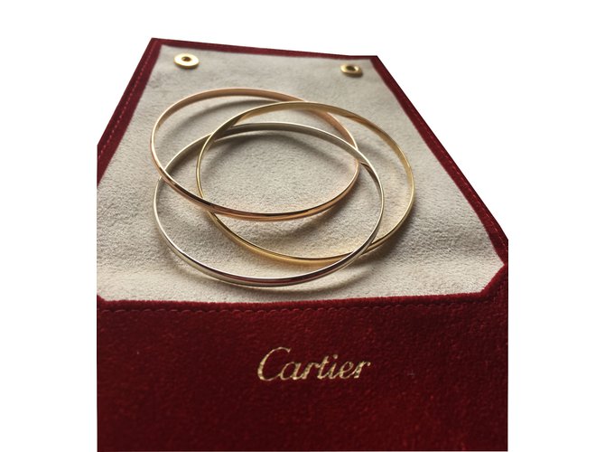 Love Cartier Bracelet trinity Or Multicolore  ref.22285