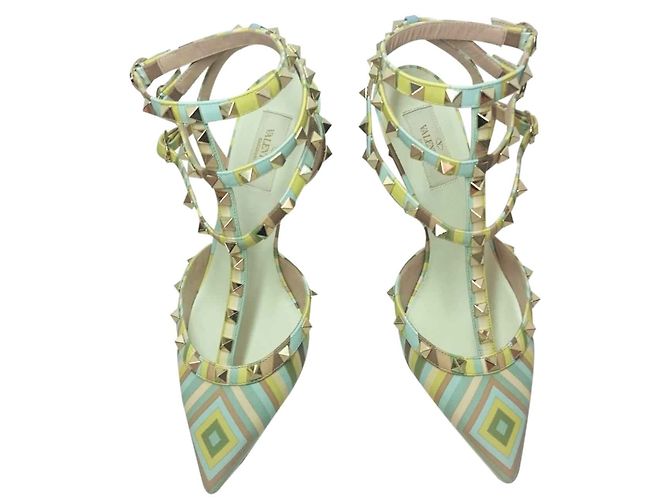 Valentino Rockstud Sling-backs