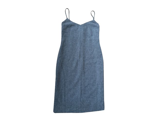 Antonio Fusco Wollgraues Kleid