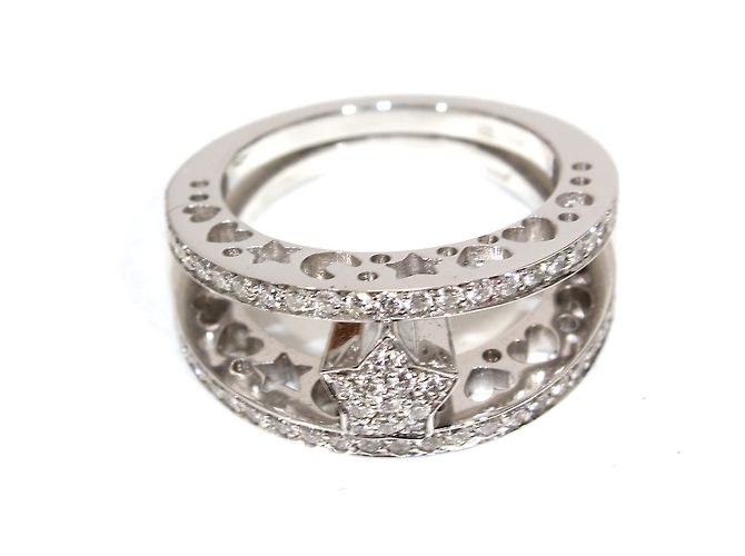 Avakian Diamantring aus Weißgold Silber