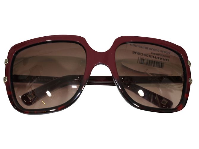 Christian Dior Graphix Sunglasses Dark Red