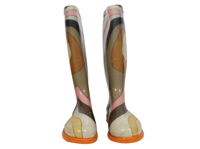 Emilio Pucci Plastic boots