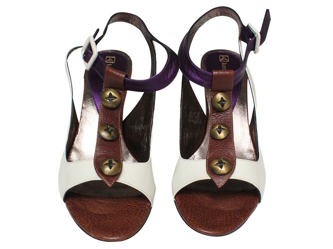 Sandali Karine Arabian in pelle multicolore